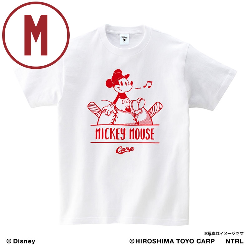 広島東洋カープ Tシャツ ホワイト Mサイズ ミッキーマウス ひとやすみ 広島東洋カープ Hmv Books Online Mmbaseball14