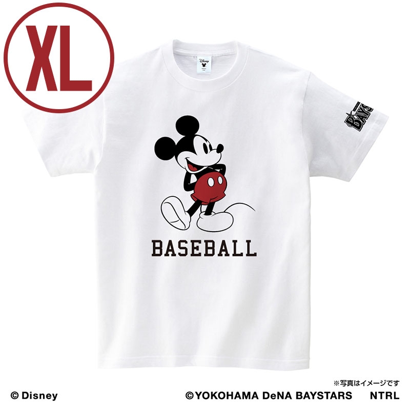 横浜denaベイスターズ Tシャツ ホワイト Xlサイズ ミッキーマウス Baseball 横浜denaベイスターズ Hmv Books Online Mmbaseball38