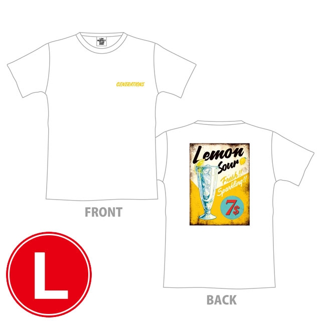 GENERATIONS PERFECT LIVE ロゴTシャツ(WHITE/L) : GENERATIONS from