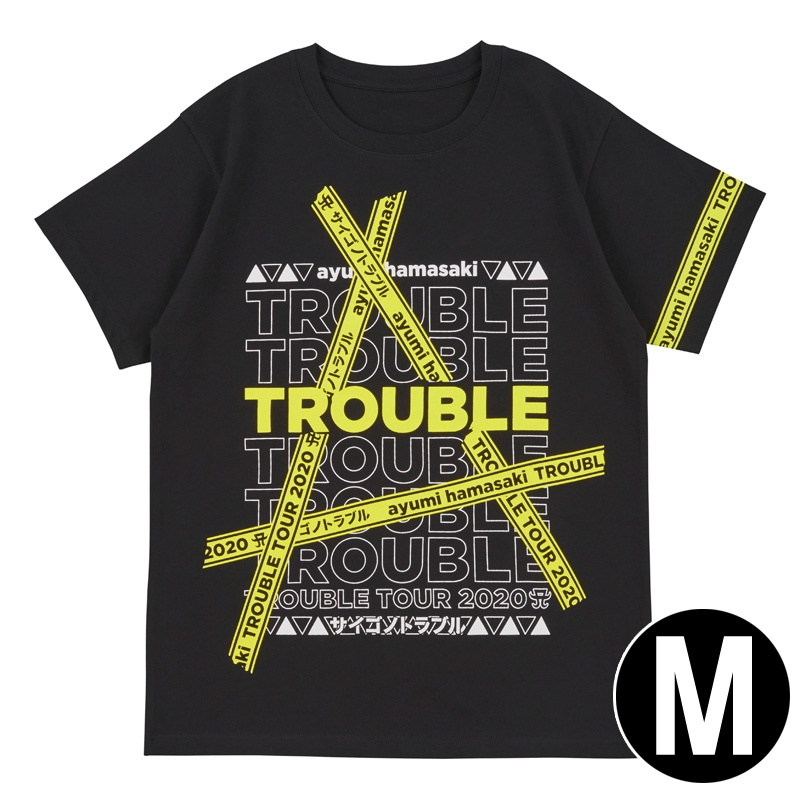 Tシャツ（M） / ayumi hamasaki TROUBLE TOUR 2020A～サイゴノトラブル