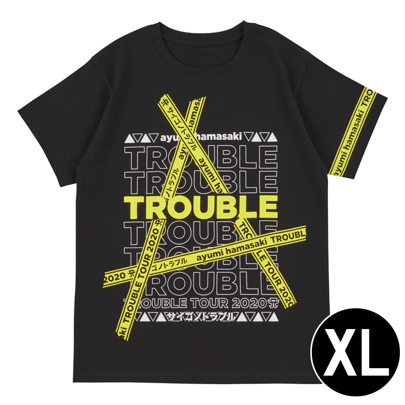 Tシャツ（XL） / ayumi hamasaki TROUBLE TOUR 2020A～サイゴノ 