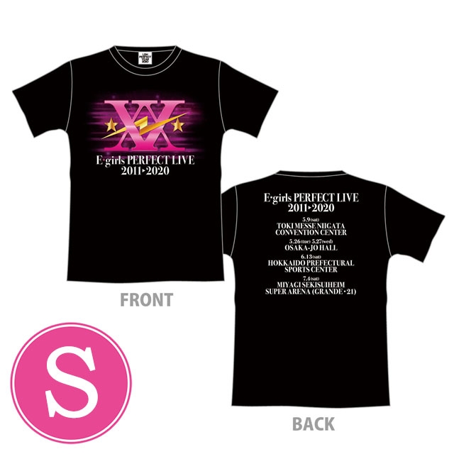 E Girls Perfect Live ツアーtシャツ S Imagination E Girls Hmv Books Online