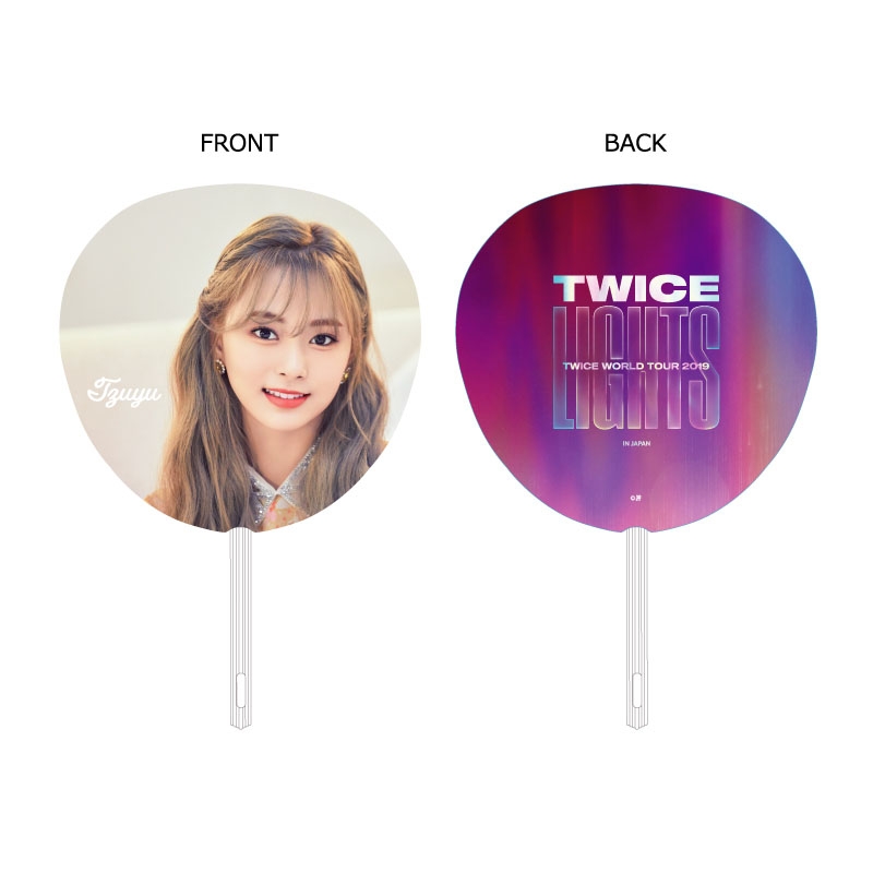 うちわ Lights Tzuyu Twice World Tour 19 Twicelights In Japan Twice Hmv Books Online