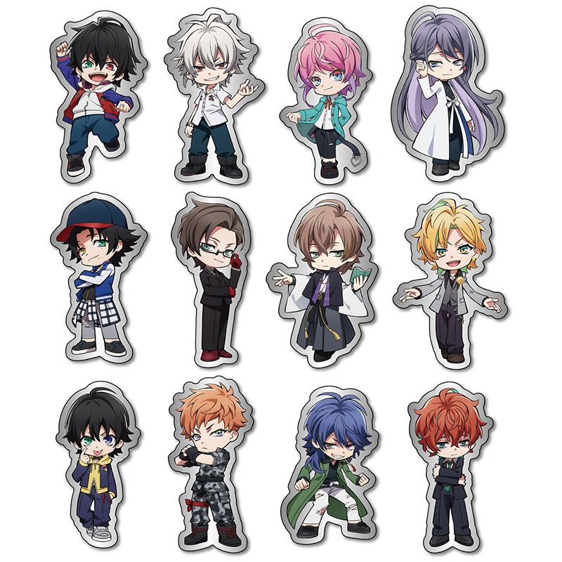 バッジ・ピンズ(キャラクター)　全12種セット 「ヒプノシスマイク-Division Rap Battle-×HMV チェンジング缶バッジコレクション」 ヒプノシスマイク-Division Rap Battle-』Rhyme Anima ピンズ