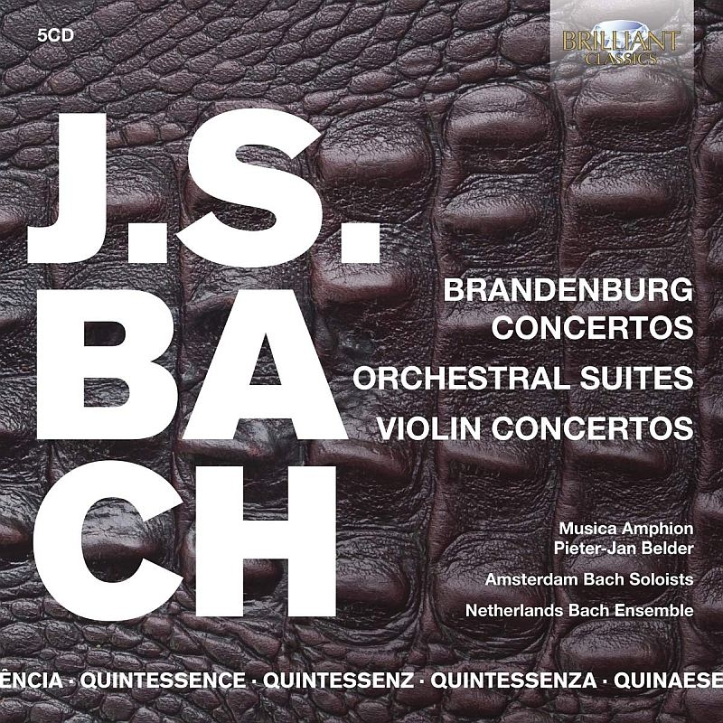 Brandenburg Concertos, Orch.suites, Conceros: Belder / Musica