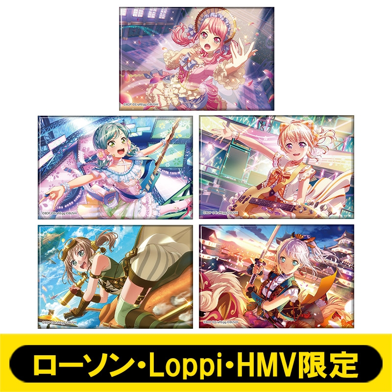 バンドリPastel＊Palettes限定ローソンアクリルバッジセット