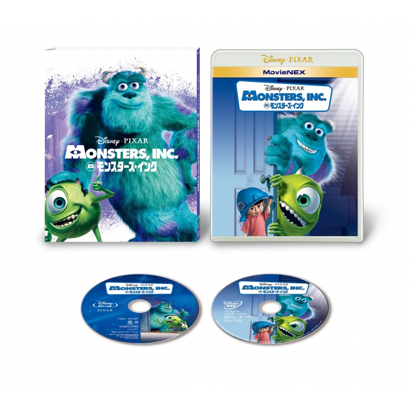 モンスターズ・インク MovieNEX アウターケース付き（期間限定） Disney HMVBOOKS online VWAS-7084