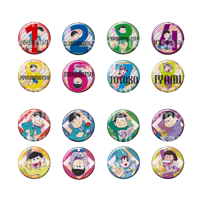 おそ松さん トレーディング缶バッジ ジャケットver 全16種のうち ランダム1種 おそ松さん Hmv Books Online Apmz1360