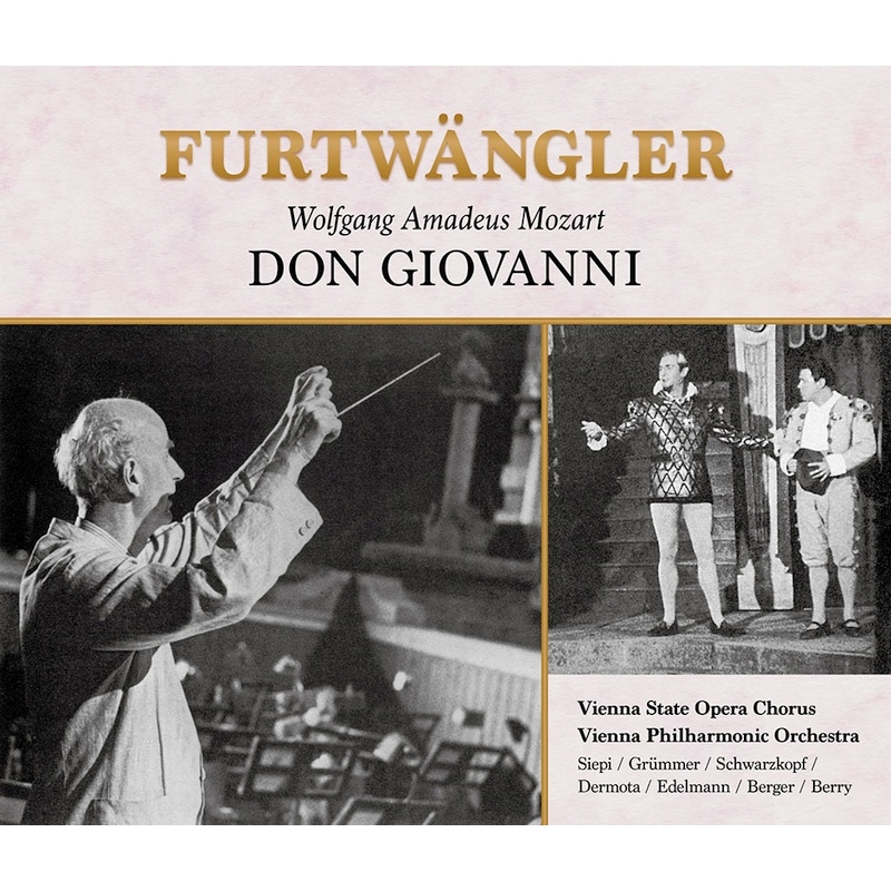 GIOVANNI｜フルトヴェングラーWilhelm　☆MOZARTモーツァルト：DON　緑1｜新品未開封！☆　Holland)　in　CLASSIC(made　EMI　3CD　Furtwangler，-