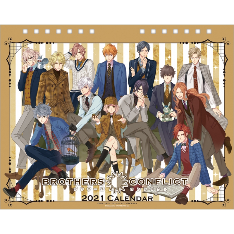 Brothers Conflict(原作)/ 2021年卓上カレンダー 2021年カレンダー HMV&BOOKS online