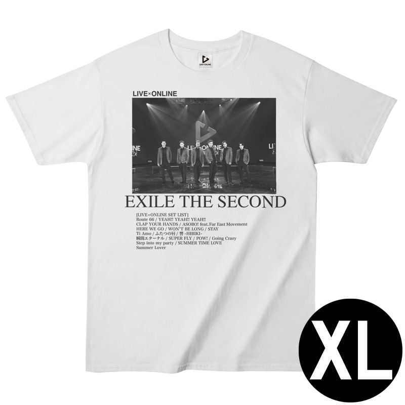LIVE×ONLINE PHOTO-T / EXILE THE SECOND / XLサイズ : EXILE THE