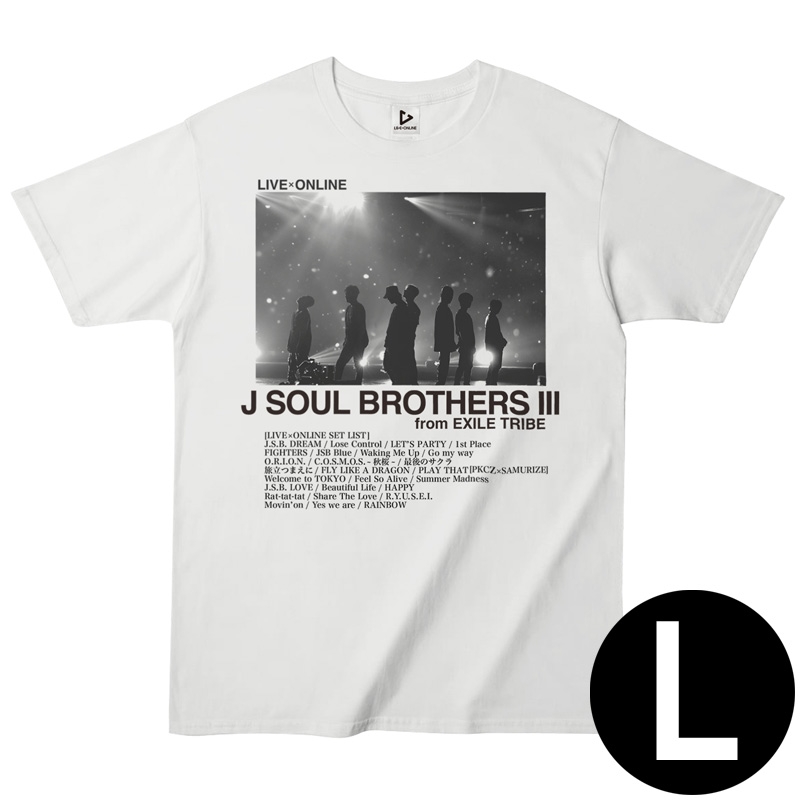 LIVE×ONLINE PHOTO-T / 三代目 J SOUL BROTHERS / Lサイズ : 三代目 J