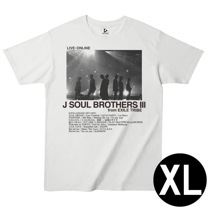 LIVE×ONLINE PHOTO-T / 三代目 J SOUL BROTHERS / XLサイズ : 三代目 J 