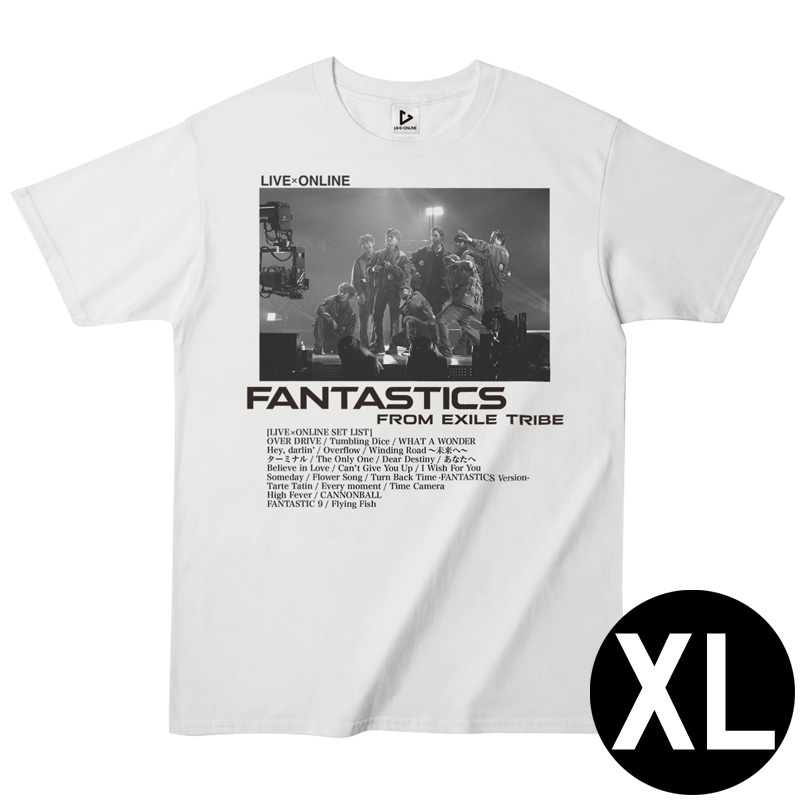 LIVE×ONLINE PHOTO-T / FANTASTICS / XLサイズ : FANTASTICS from 