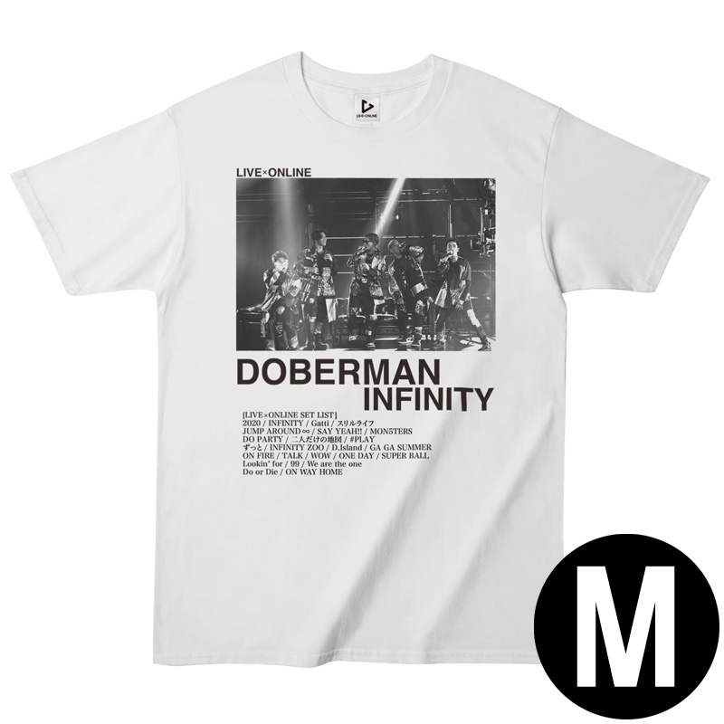 LIVE×ONLINE PHOTO-T / DOBERMAN INFINITY / Mサイズ : DOBERMAN