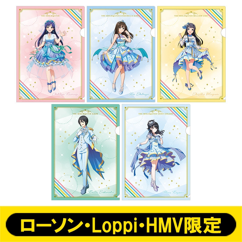 A4 クリアファイル5枚セット【ローソン・Loppi・HMV限定】 : アイドル 