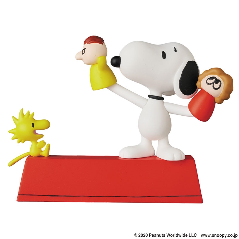 UDF PEANUTS シリーズ11 PUPPET SHOW SNOOPY & WOODSTOCK