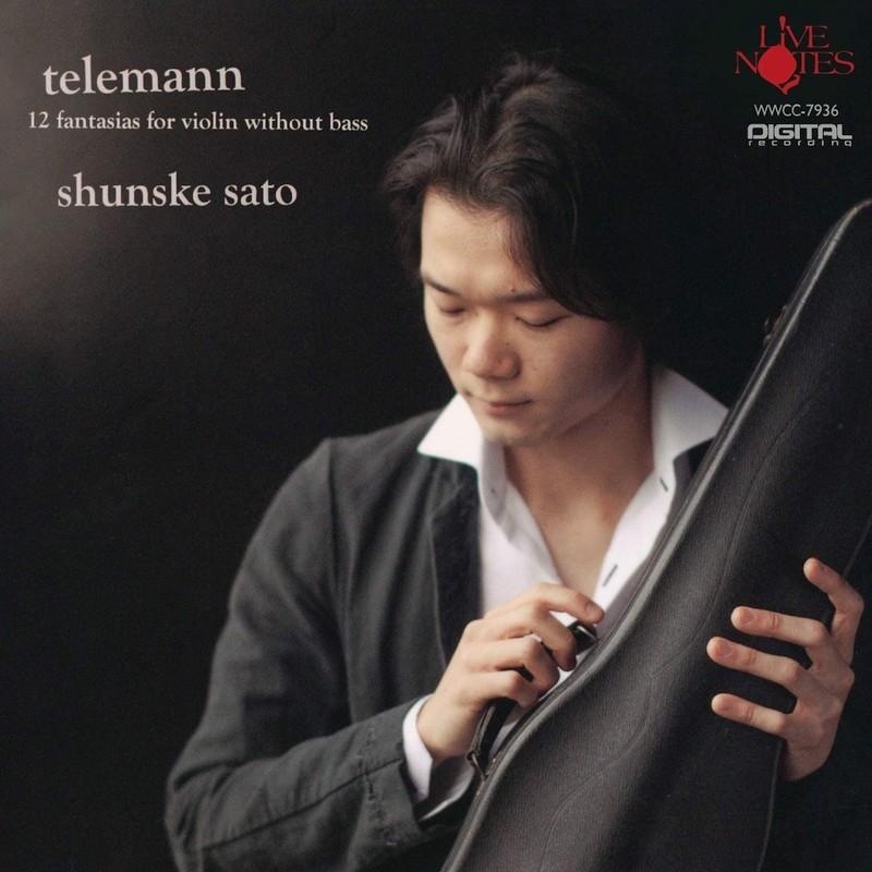12 Fantasies for Violin Solo : Shunsuke Sato : Telemann (1681-1767 ...