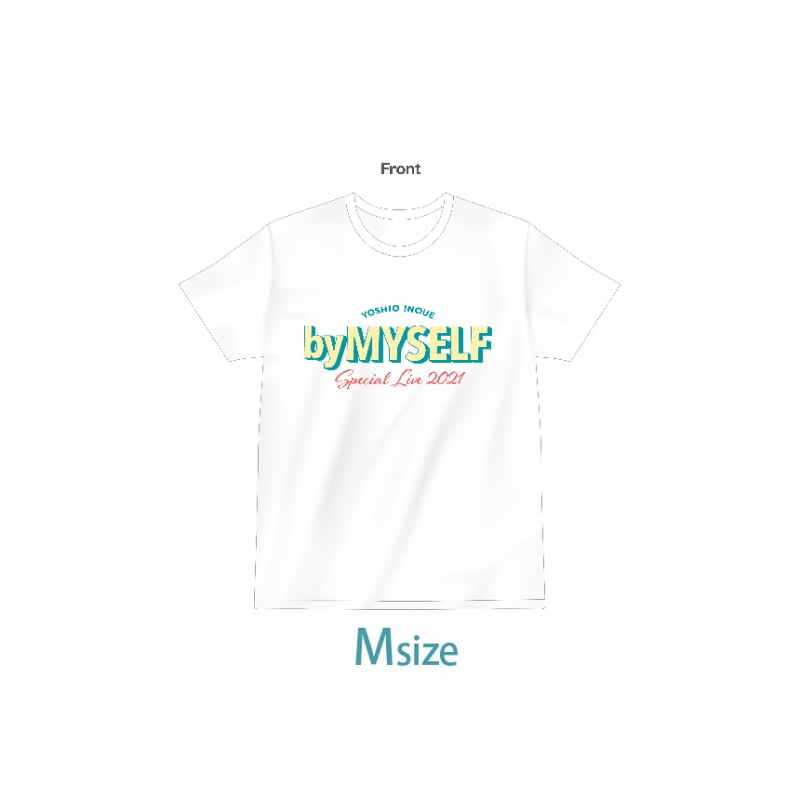 Tシャツ ホワイト M / 井上芳雄 by MYSELF スペシャルライブ : 井上芳雄 | HMV&BOOKS online - YIBMS9