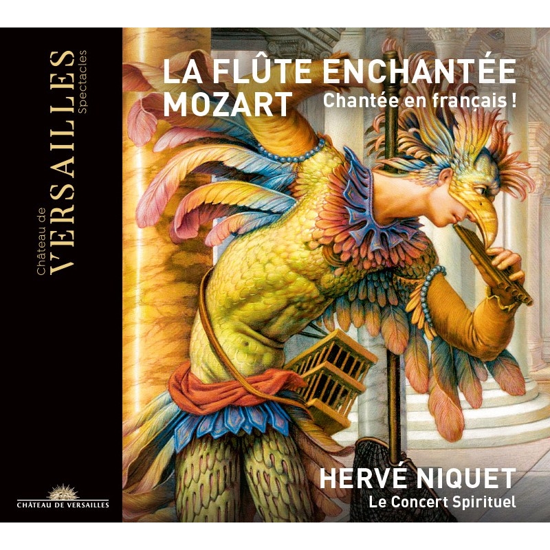 魔笛』フランス語版全曲 エルヴェ・ニケ＆ル・コンセール・スピリチュエル、マティアス・ヴィダル、リザ・モスタン、他（2020  ステレオ）（2CD）（＋DVD、Blu-ray） : モーツァルト（1756-1791） | HMVBOOKS online - CVS030