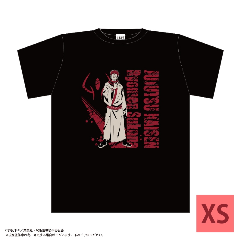 ボトル入りTシャツ 【D柄】両面宿儺 Black XS / 呪術廻戦 : 呪術廻戦