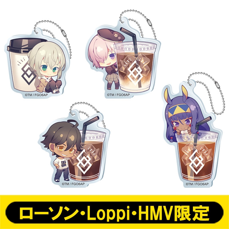 アクリルキーホルダー4個セット(A)【ローソン・Loppi・HMV限定