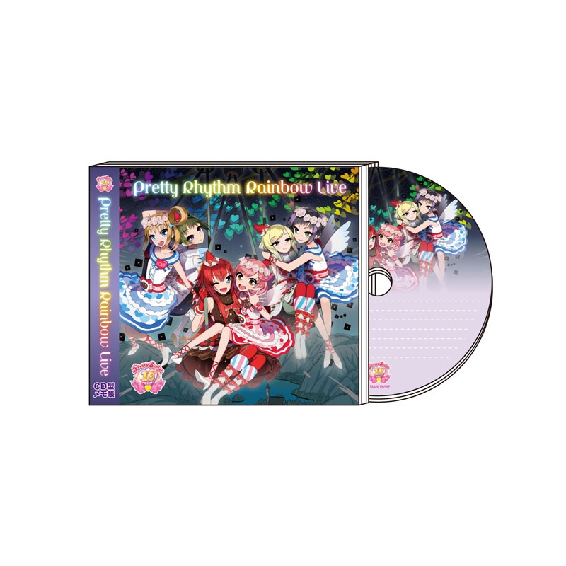 プリティーシリーズ Cd型メモ帳 プリティーリズム レインボーライブ プリティーシリーズ Hmv Books Online Apms0591