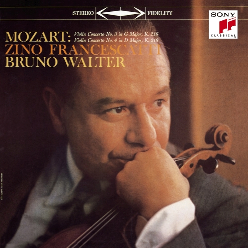 ヴァイオリン協奏曲第3番、第4番 ジノ・フランチェスカッティ、ブルーノ・ワルター＆コロンビア交響楽団 : モーツァルト（1756-1791） |  HMVu0026BOOKS online - SICC-10345