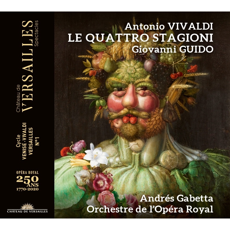 ヴィヴァルディ：四季（管楽器入り）、グイード：四季 アンドレス・ガベッタ＆ヴェルサイユ王室歌劇場管弦楽団（2CD＋DVD） : ヴィヴァルディ（1678-1741）  | HMVBOOKS online - CVS042