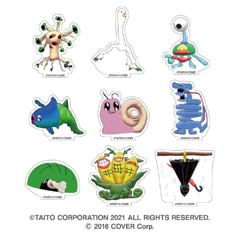 ころモン ミニアクリルスタンド（9個入り1BOX）/ ラクガキ キングダム