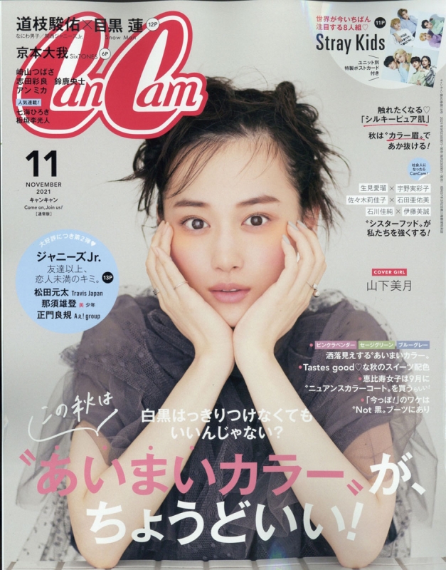 キャンキャン/CanCam 1990年11月号鷲尾いさ子(表紙)、田原俊彦 吉田 