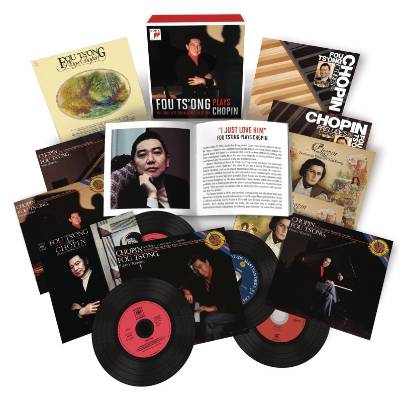 Fou Ts'ong Plays Chopin -The Complete CBS Album Collection (10CD 