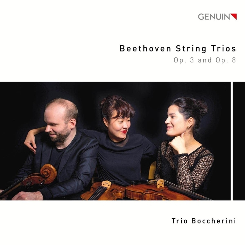 [CD/Genuin]ベートーヴェン:弦楽三重奏曲第1番変ホ長調Op.3&セレナードニ長調Op.8/ボッケリーニ三重奏団 2020