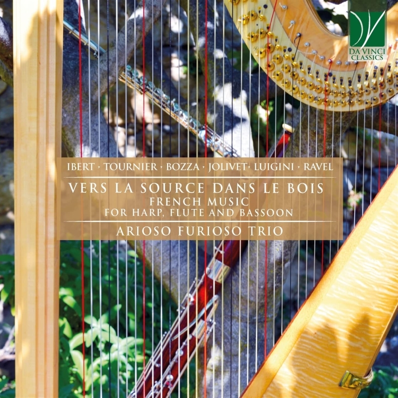 Vers La Source Dans Le Boisfrench Music For Harp, Flute & Bassoon