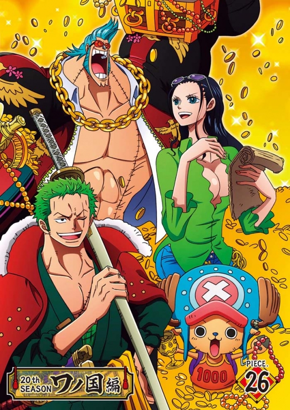 ONE PIECE ワンピース 20THシーズン ワノ国編 piece.26［DVD］ : ONE ...