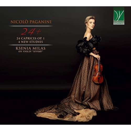 24＋〜24のカプリース、4つの新しい練習曲　クセニア・ミラス（ヴィヨーム1833年製『シヴォリ』）（2CD）