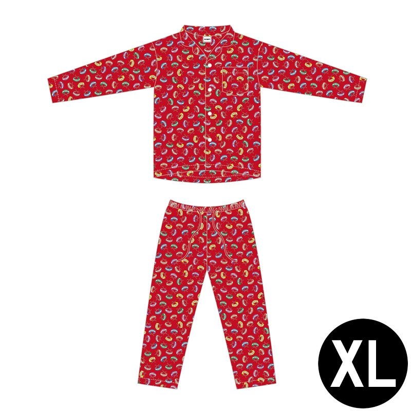 番組オフィシャルパジャマ（赤） サイズXL