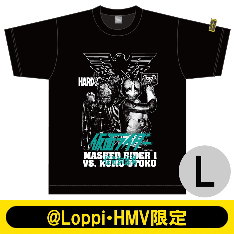 ハードコアチョコレートコラボTシャツ（L） / 仮面ライダー1号【@Loppi