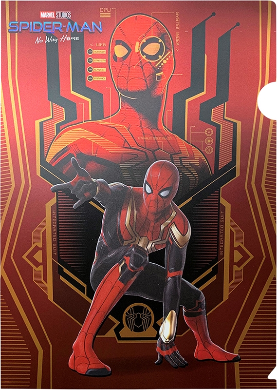 メタリッククリアファイル スパイダーマン ノー ウェイ ホーム Spiderman Hmv Books Online Online Shopping Information Site Ig3711 English Site