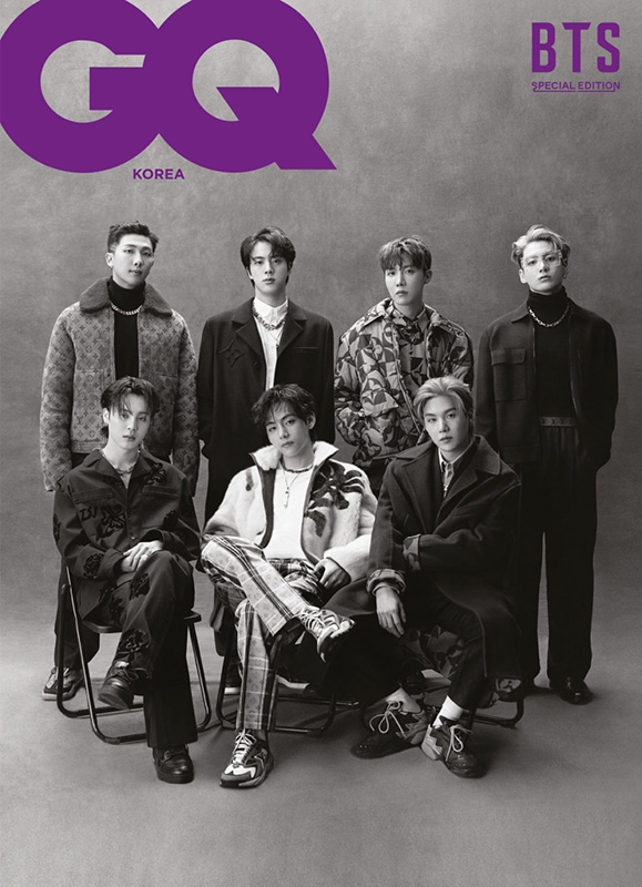 GQ KOREA 2022年1月号【COVER：BTS】［韓国雑誌］ : Magazine (Import