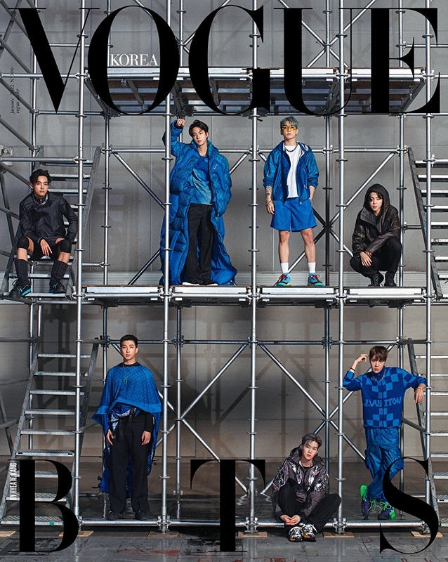 新品【VOGUE KOREA】BTS 3冊セット 2022年1月号 VOGUE KOREA 2022 1月号 BTS表紙