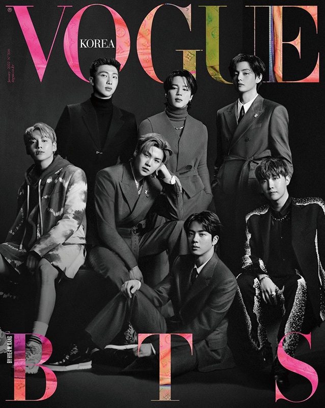 VOGUE KOREA 2022年1月号【COVER：BTS（C）】［韓国雑誌］ : Magazine ...