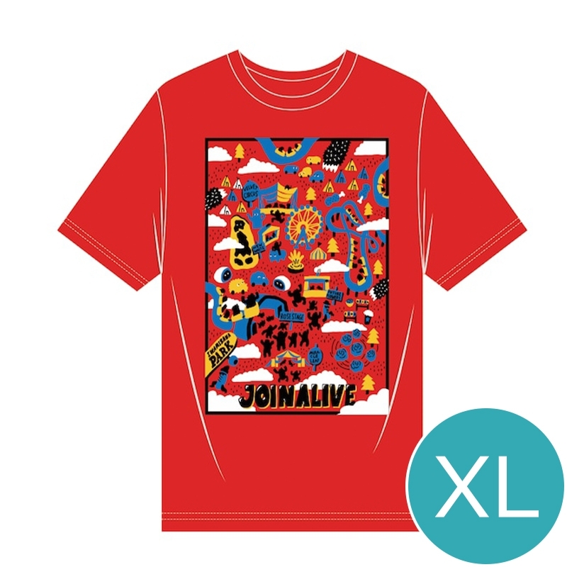 えんじょいん！Tシャツ(レッド/XL) : JOIN ALIVE | HMV&BOOKS online