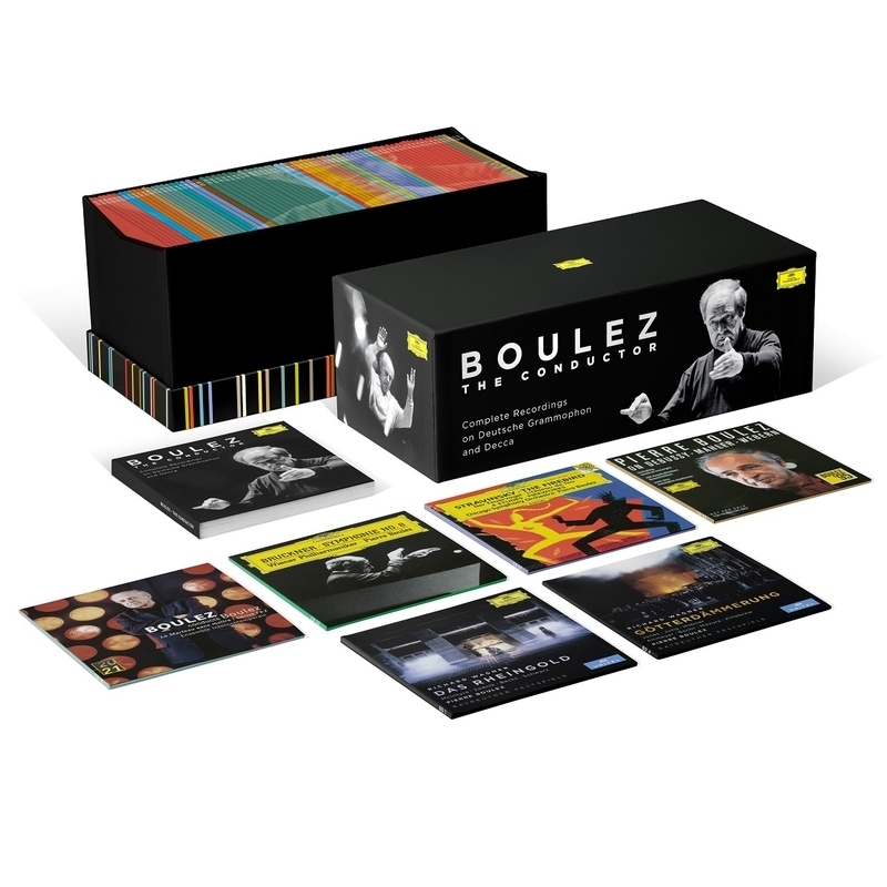 Pierre Boulez, the Conductor -Complete Recordings on Deutsche Grammophon   Decca (84CD+4BD) | HMVBOOKS online : Online Shopping  Information Site -  4860915 [English Site]