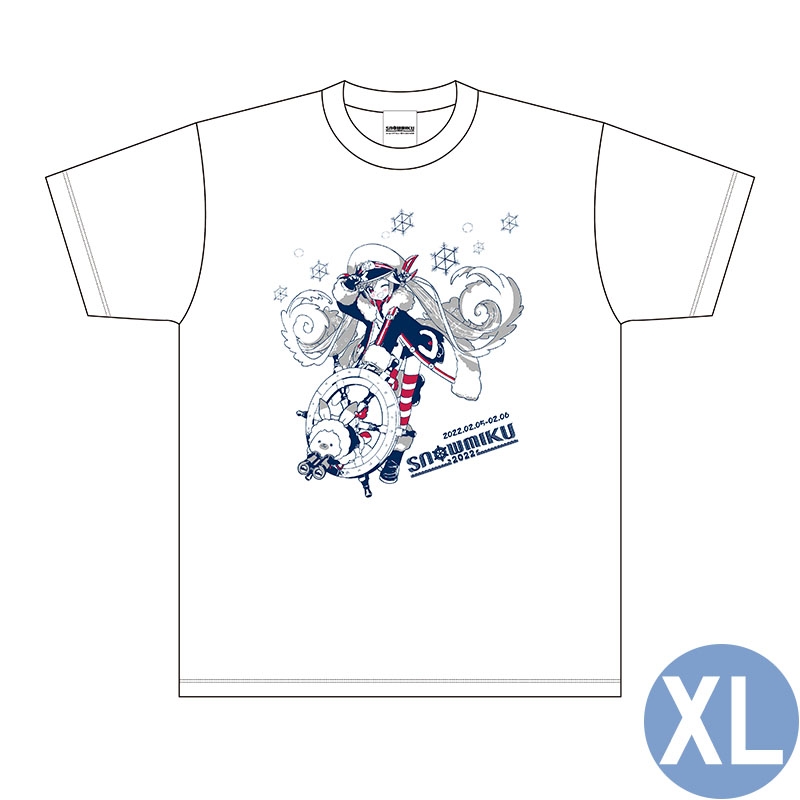 オフィシャルTシャツ（サイズXL）/ SNOW MIKU 2022 : 初音ミク