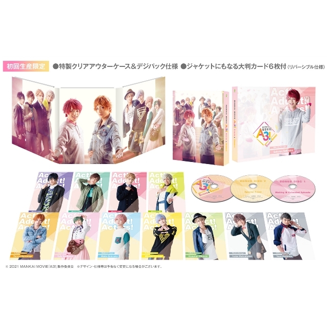 MANKAI MOVIE『A3!』～SPRING u0026 SUMMER～Blu-rayコレクターズ ...