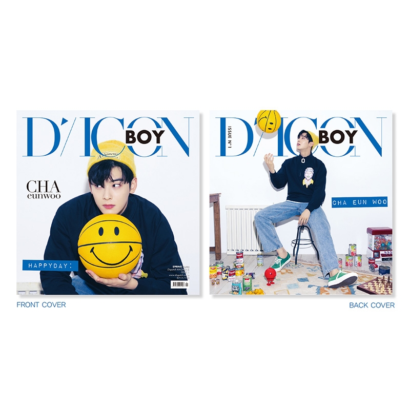 Dicon BOY ISSUE N゜1 チャ・ウヌ写真集『happyday:』D-type ※全額内金 
