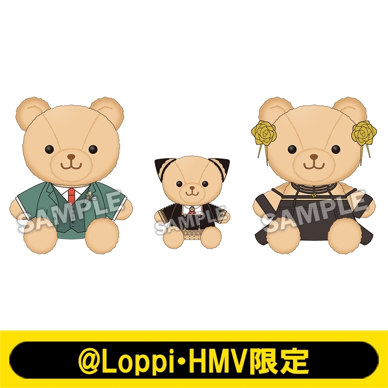 SPY×FAMILY 親子ベア ぬいぐるみ Loppi・HMV online限定