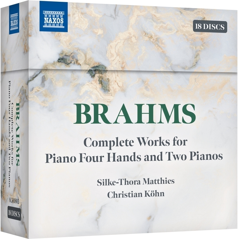 4手と2台ピアノのための作品全集 ジルケ＝トーラ・マティース、クリスティアン・ケーン（18CD） : ブラームス（1833-1897） |  HMVBOOKS online - 8501803
