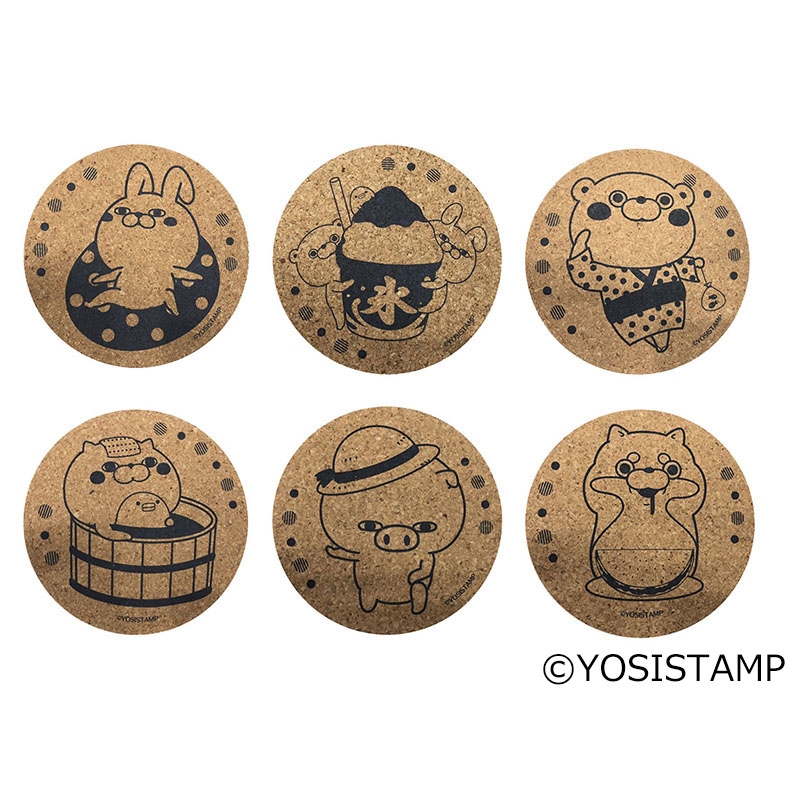 南国育ち　スタンド付きオリジナルコースター 南三陸杉オリジナルコースター （1.5mm） - 南三陸YES工房